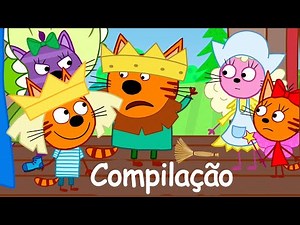 Kid-E-Cats em Portugues | Compilação de episódios 2021