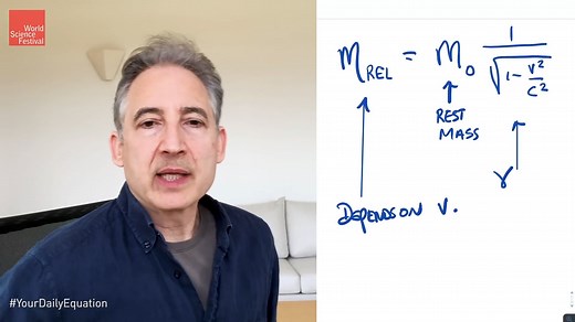 Video of relativistic mass | Britannica