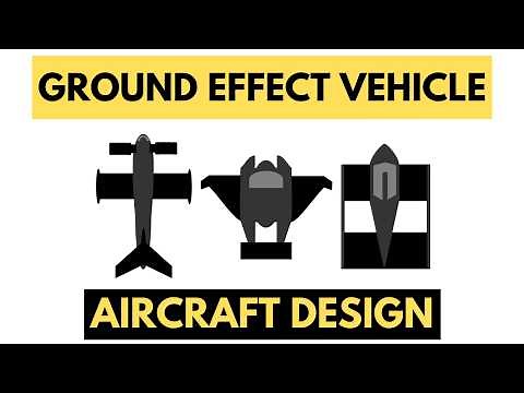 Ground Effect Vehicle (GEV) Design | Wing in Ground Effect (WIG) Craft Design