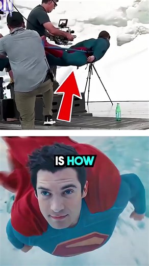 superman behind the scenes! #superman #behindthescenes