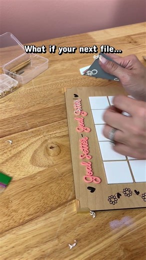 This month: acrylic bending, product upgrades with hardware, and transforming one file into multiple