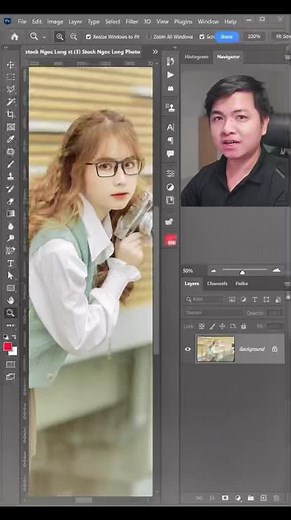 Cách lưu hàng loạt file đang mở trong photoshop #learnontiktok #photoshop