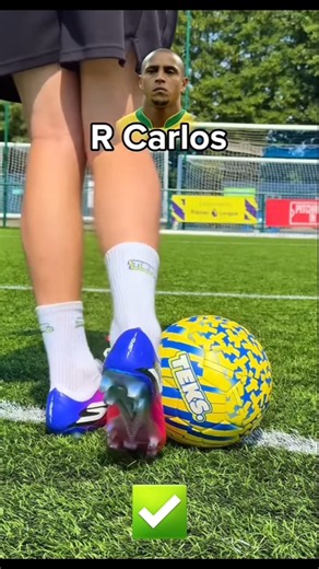 How to Bend a Soccer Ball Like Roberto Carlos ⚽🔥 #shorts