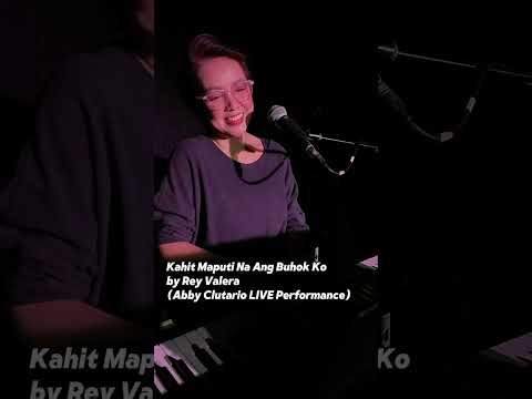 Even though my hair is white by Rey Valera (Abby Clutario LIVE Performance)