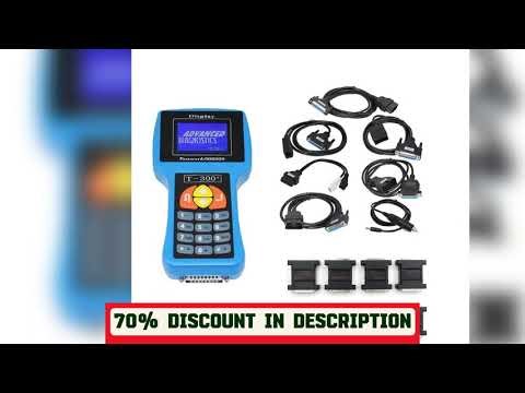 A must-have product! T300 Key Programmer T300 Auto V23.9 Car Key Maker T300 Code Programmer Blue/B