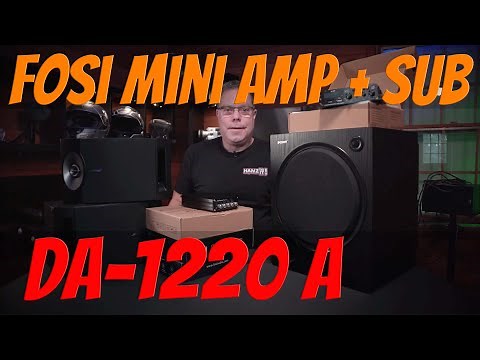 Fosi Audio DA 2120A Mini Amp with Sub out