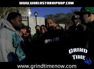 Scott Free Vs. Swain Rap Battle [Grind Time N.Y.]