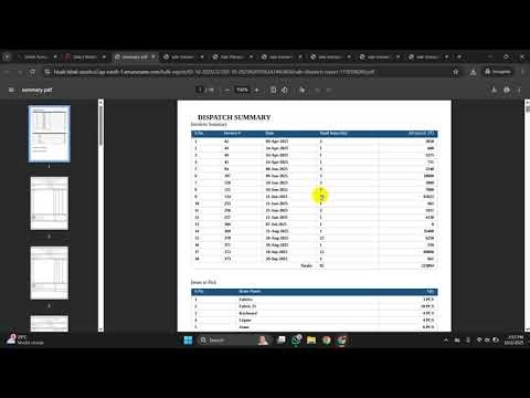 How to Generate a Dispatch Report in hisabkitab | Accounting Software