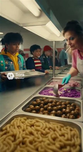 This Lunch Lady is Clueless! #funny #relatable #viral