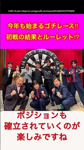【ナインティナイン】【ゆっくり】今年も始まるゴチレース‼︎初戦の結果とルーレット⁉︎#shorts #ぐるナイ #ゴチ