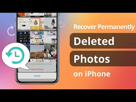 [3 Ways] How To Recover Permanently Deleted Photos on iPhone 2023 | iOS 15/16 Supported!