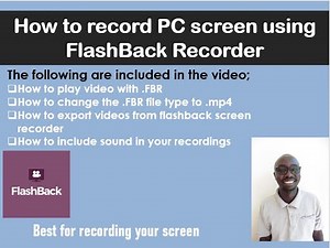 Part4 How to record and export flashback videos