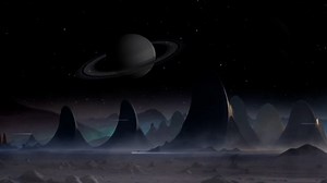 Alien Scape, Futuristic, Sci-Fi. Free Stock Video