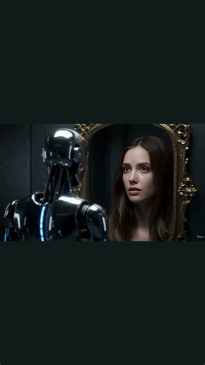 AI Meets Its Reflection - A Philosophical Cinematic Short