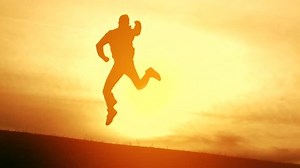Young Man Jumping Joy Success Victory Stock Footage Video (100% Royalty-free) 5886593 | Shutterstock
