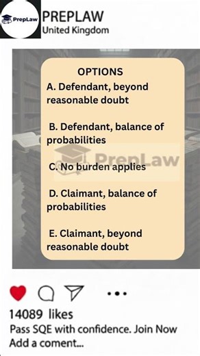 Question 23 #sqe1 #sqe #viral #sqe2 #careerjourney #lawstudents #legalcareers #uklaw #viralvideo