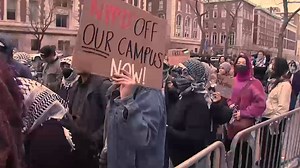 Pro-Palestinian protests break out at Columbia and Barnard College, day after 9 arrested