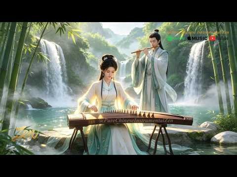 Fall Asleep Fast with Chinese Zen Music | Peaceful Guzheng & Bamboo Flute Meditation Instrumentals