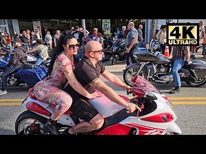 Bike Week Motorcycles Got Wild | Main Street Bikers 🔥