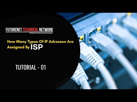 Types Of IP Adress Provided By ISP