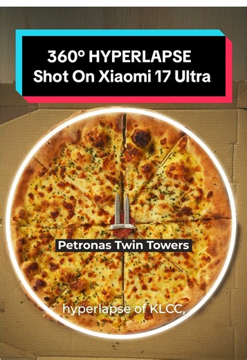 360° Photography of Petronas Twin Towers Using Xiaomi 17 Ultra