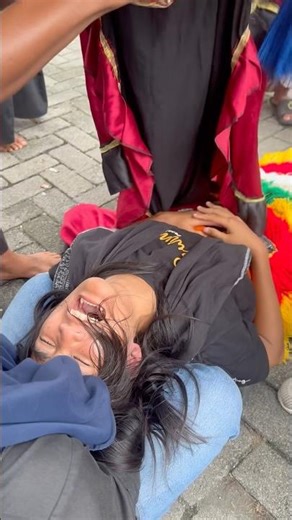 lah kok nangis #jaranan #kesurupan #jathilan