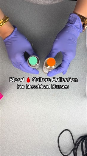 Jamila | ICU Nurse on Instagram: "Blood Cultures for NewGrads #rn #nurse #newgradnurse #nursingstudent #nurses #nurselife #healthcare"