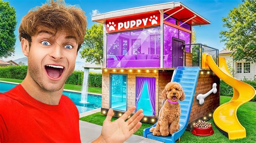 I BUILT A $30,000 DREAM DOG HOUSE!! | Topper Guild Vlog
