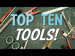 These Top 10 Tools For Getting Started In Plastic Scale Modelling - Beginner's Guide!
