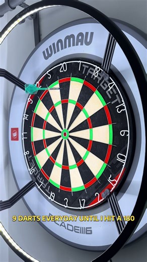 Achieving 180 in 9 Darts: Daily Challenge Journey