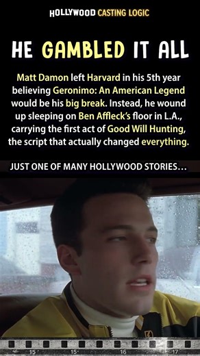 Matt Damon Bet on the Wrong Movie