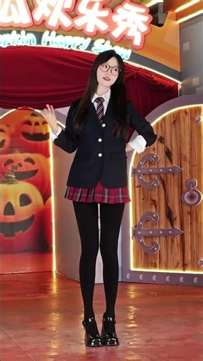 一繁#jk制服女孩 #女神 #天津欢乐谷