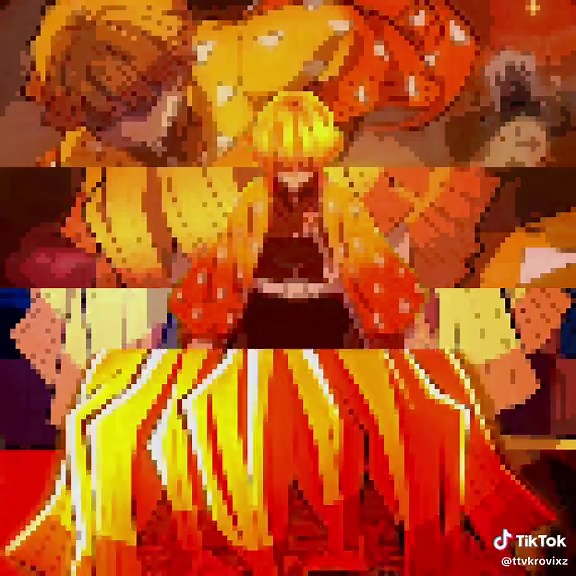Zenitsu Pixel Edit: The Ultimate Demon Slayer Tribute