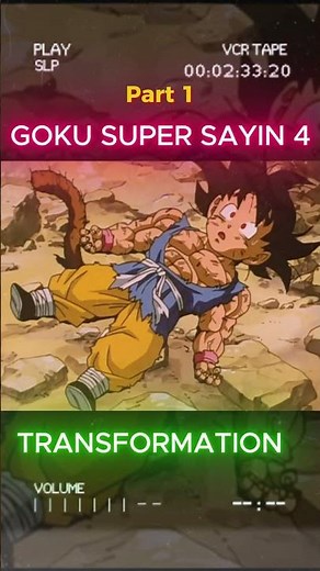 Goku's Epic Super Saiyan 4 Transformation 🔥Dragon Ball GT Cinematic Edit LEGENDARY PART 1