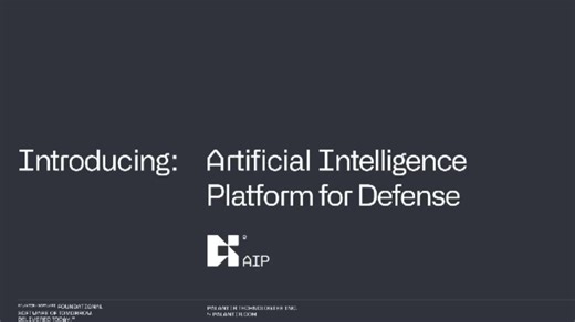 Palantir AIP | Defense and Military
