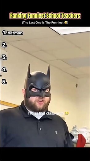 Ranking Funniest School Teachers | #shorts |