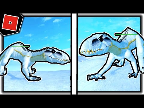 How to get "BLANCTOR" BADGE [LIMITED] + WHITE INDORAPTOR MORPH/SKIN in KAIJU KEWL! - Roblox