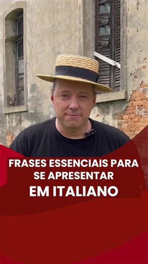 Saber se apresentar em italiano é o primeiro passo pra criar conexões de verdade. Vou te ensinar frases simples, diretas e naturais pra você dizer seu nome, sua idade, de onde você é — tudo isso em italiano, sem medo e com confiança. 🇮🇹 Porque aprender a se apresentar vai muito além da gramática. É sobre ganhar segurança pra começar a falar. E eu te mostro como fazer isso de forma leve e no seu ritmo, com o Método Formentin. 👉 Quer aprender italiano de verdade, desde o básico até a fluência? 