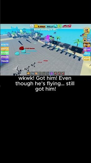Safest Place in Muscle Legends #roblox #robux #games