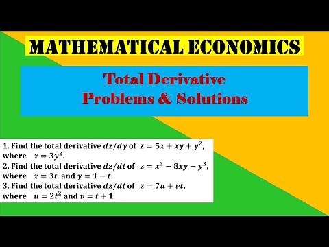 Total Derivatives | Problems & Solutions