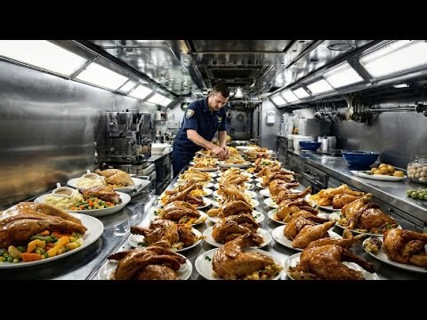 How U.S. Submariners Prepare 680 Meals a Day in Largest US Submarine