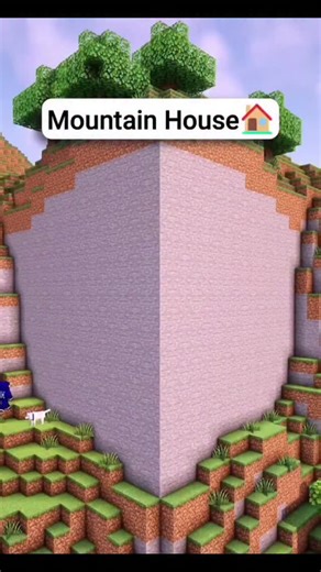 minibuild on Instagram: "Minecraft Mountain House 🏡 . . . #minecraft"