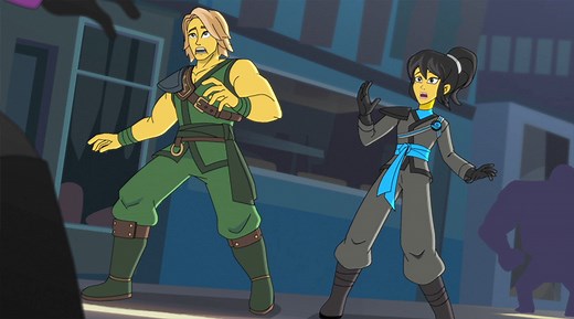 LEGO NINJAGO anime style characters first look