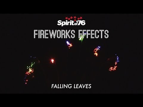 Fireworks Effects - Falling Leaves
