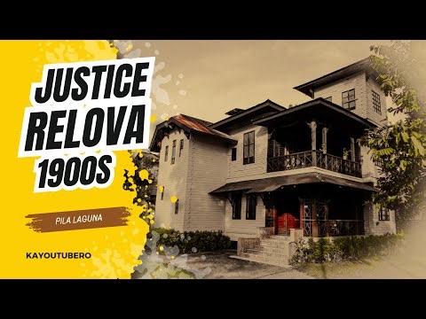 SPANISH-AMERICAN COLONIAL CHALET HOUSE! THE JUSTICE RELOVA HERITAGE HOUSE 1900S | PILA LAGUNA