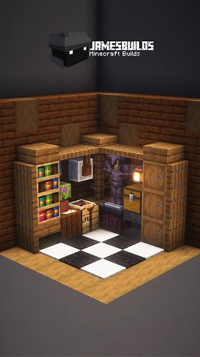 Easy Interior Design - Minecraft Tutorial #minecraft #minecraftbuilding #minecrafttutorial #minecraftideas