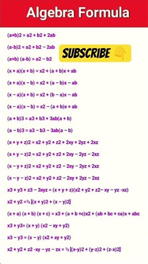 Formula of Addition, subtraction, multiplication and division.#youtube #short