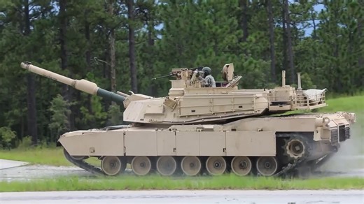 Modern Abrams armor companies show full combat organization
