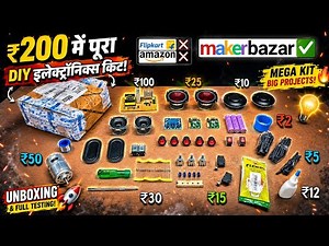 MakerBazar Unboxing Video 📦 || Electronic Components Unboxing 📌