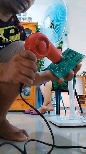 Using blower or hair blower #highlightseveryone #followerseveryone #feltechkalibre | Sabsalon Garces R-fel